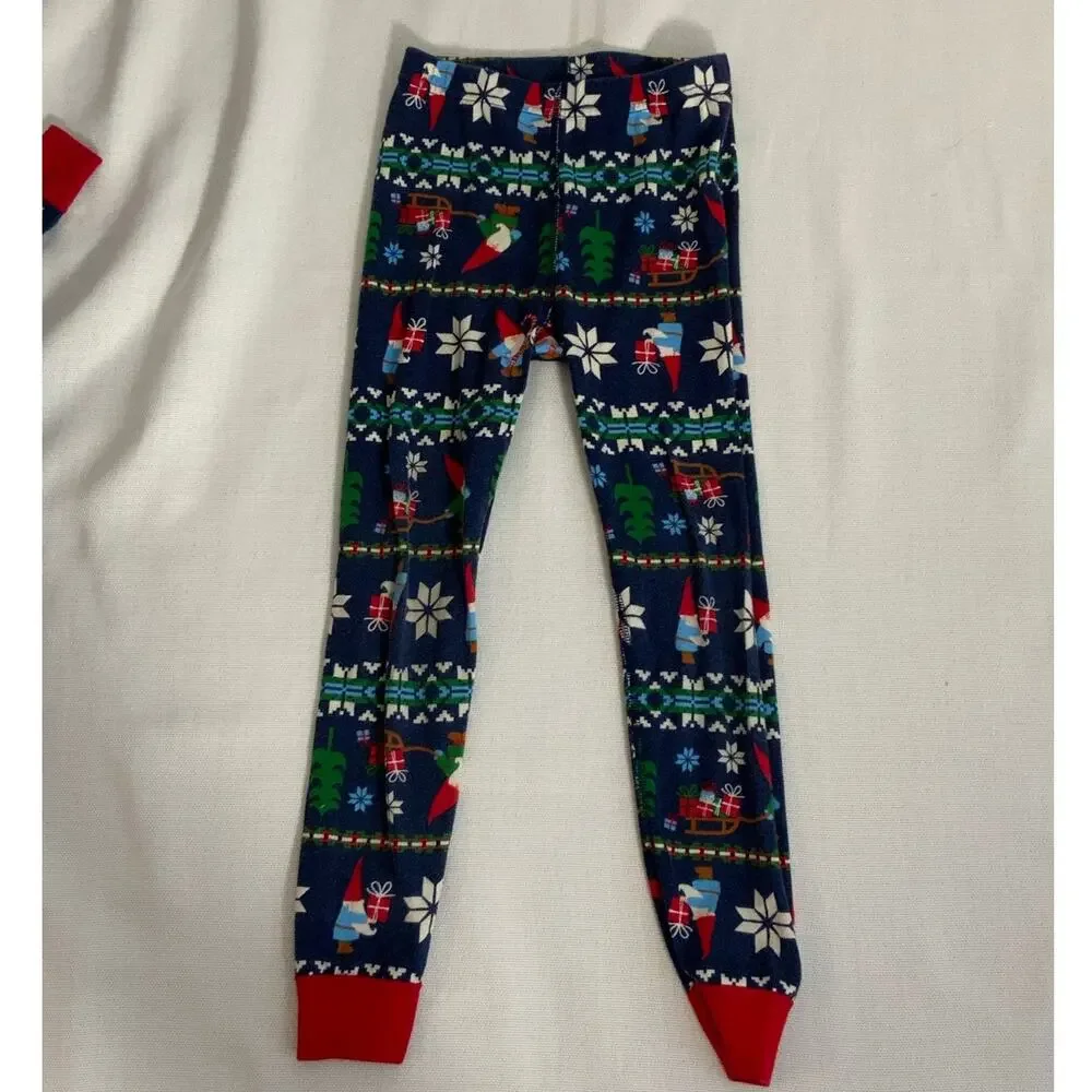 Hanna‎ Andersson Christmas Fair isle pajamas size 6-7